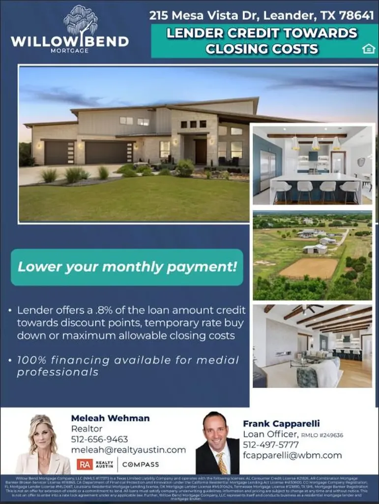 215 Mesa Vista Drive Leander TX 78641