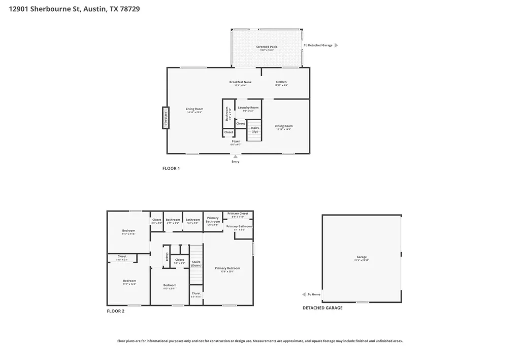 12901 Sherbourne Street Austin TX 78729