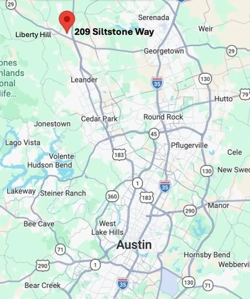 209 Siltstone Way Liberty Hill TX 78642