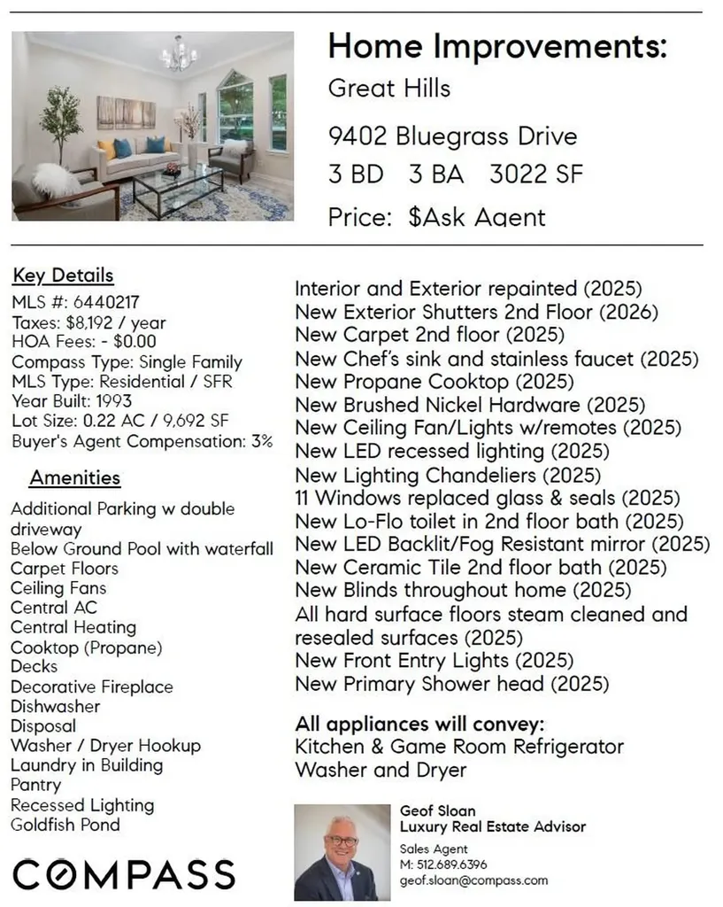 9402 Bluegrass Drive Austin TX 78759