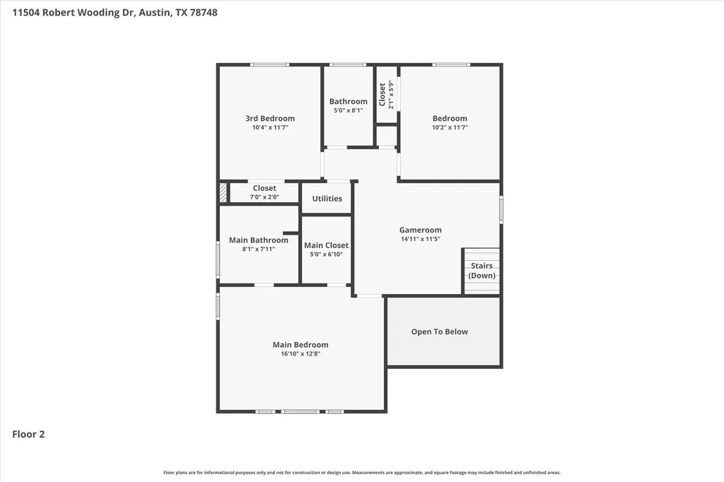 11504 Robert Wooding Drive Austin TX 78748