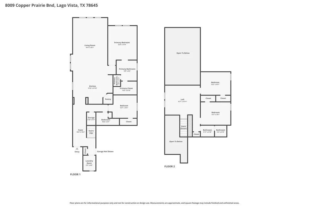 8009 Copper Prairie Bend Lago Vista TX 78645