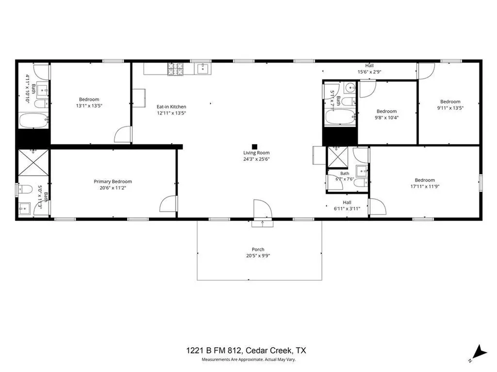 1221 Fm 812 Cedar Creek TX 78612