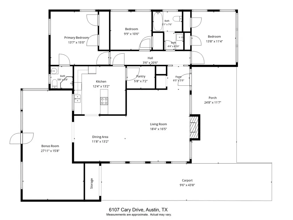 6107 Cary Drive Austin TX 78757
