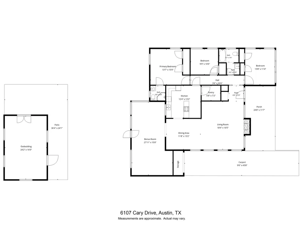 6107 Cary Drive Austin TX 78757