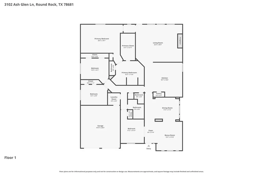 3102 Ash Glen Lane Round Rock TX 78681