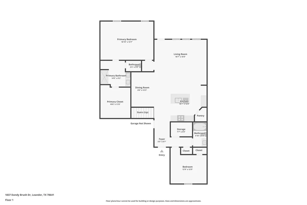 1837 Dandy Brush Drive Leander TX 78641