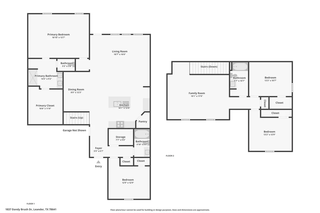 1837 Dandy Brush Drive Leander TX 78641