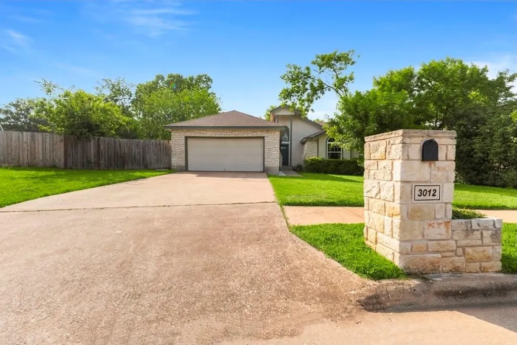 3012 Peacemaker Street Round Rock TX 78681