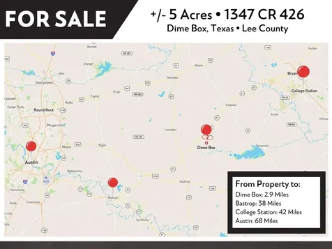 1347 County Road 426 Dime Box TX 77853