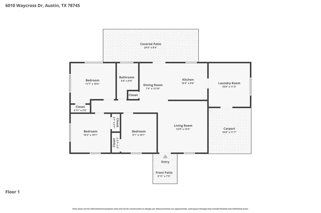 6010 Waycross Drive Austin TX 78745