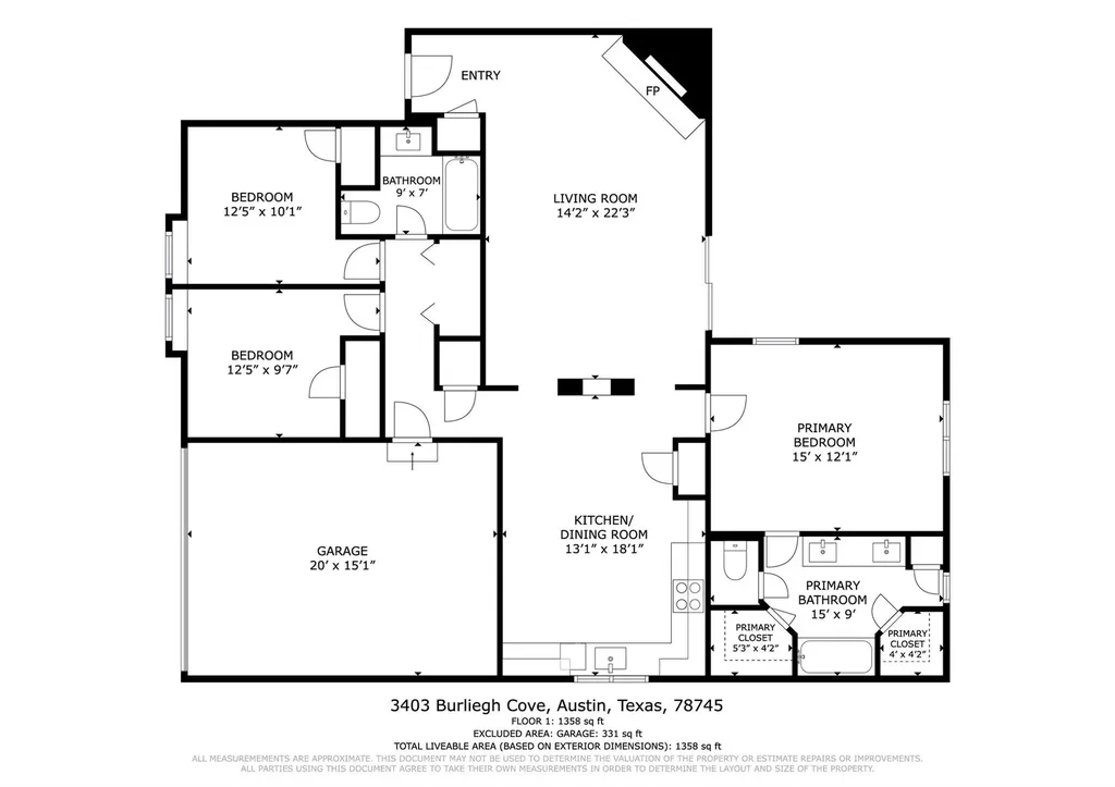 3403 Burliegh Cove Austin TX 78745
