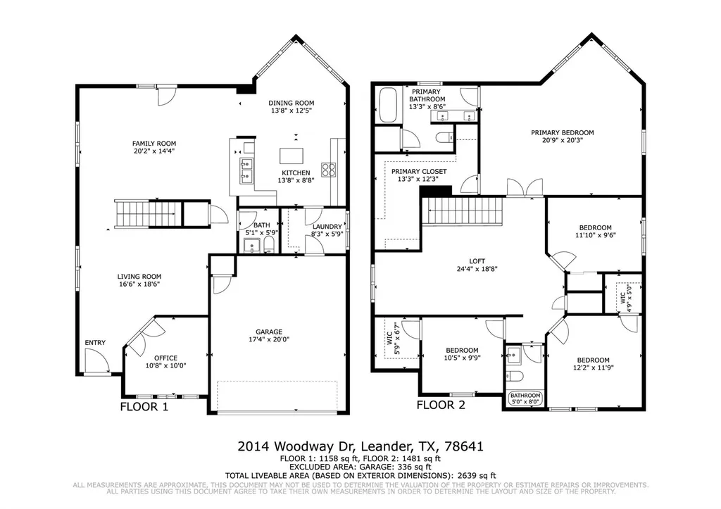 2014 Woodway Drive Leander TX 78641