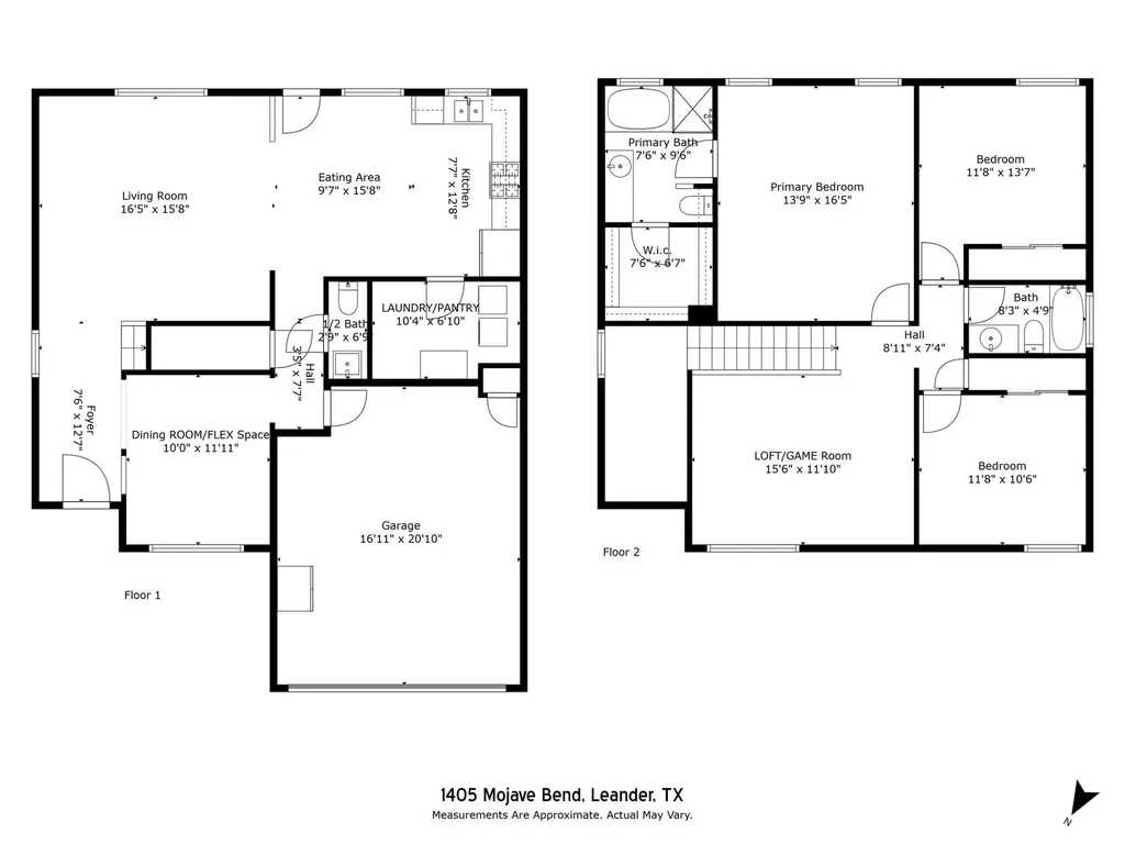 1405 Mojave Bend Leander TX 78641