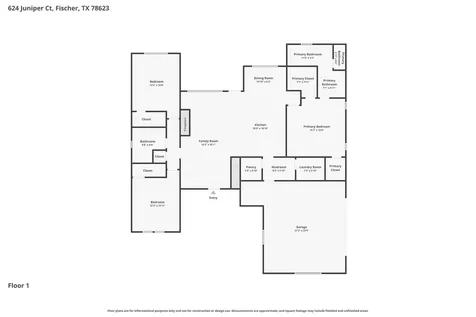 624 Juniper Court Fischer TX 78623