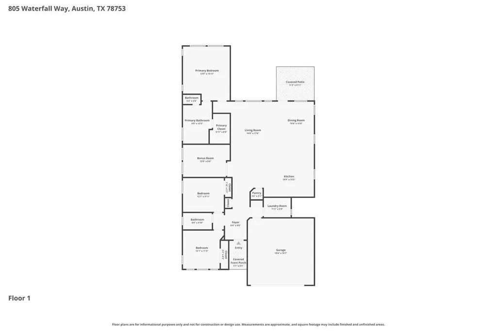 805 Waterfall Way Austin TX 78753