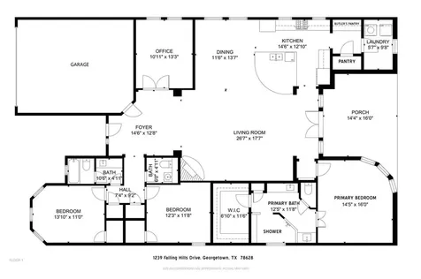 1239 Falling Hills Drive Georgetown TX 78628
