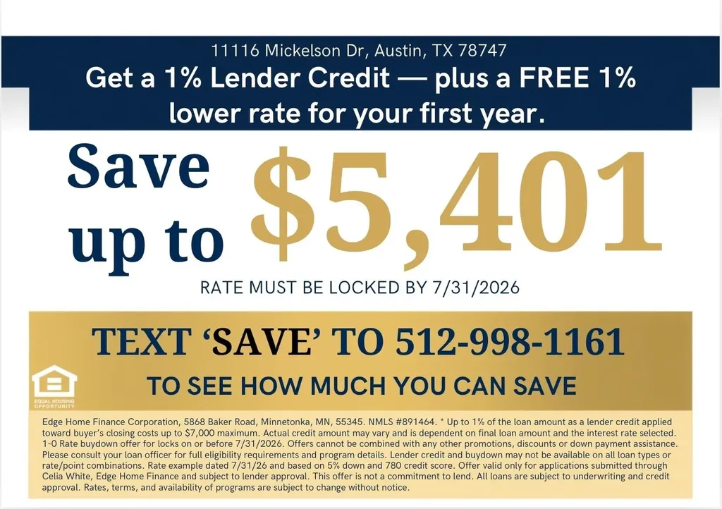 11116 Mickelson Drive Austin TX 78747