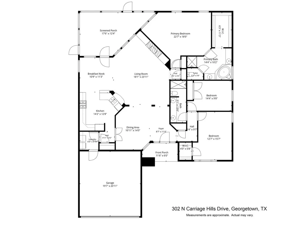 302 N Carriage Hills Drive Georgetown TX 78626