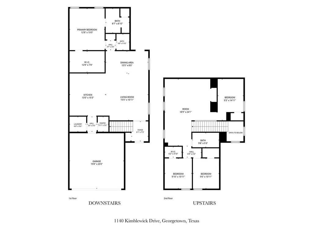 1140 Kimblewick Drive Georgetown TX 78626