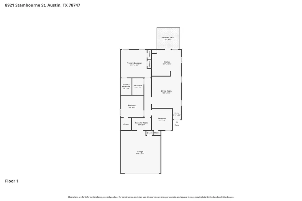8921 Stambourne Street Austin TX 78747