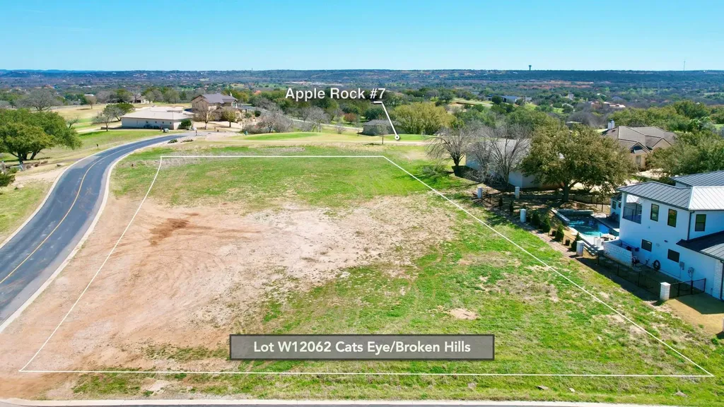 Lot W12062 Cats Eye/broken Hills Horseshoe Bay TX 78657
