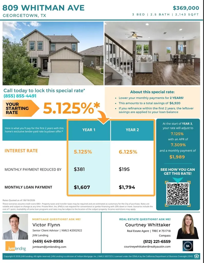 809 Whitman Avenue Georgetown TX 78626