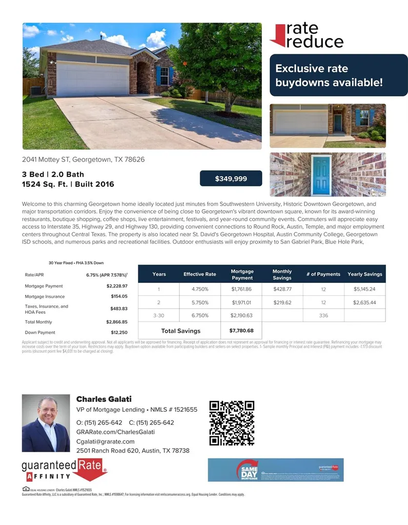 2041 Mottey Street Georgetown TX 78626