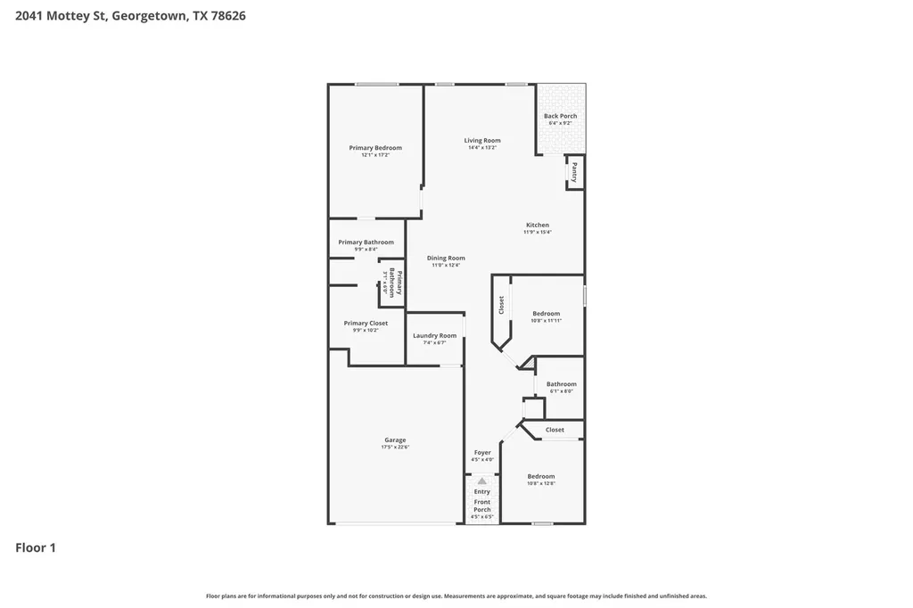 2041 Mottey Street Georgetown TX 78626