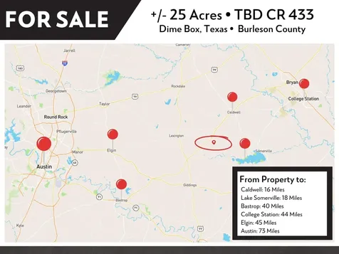 Tbd County Road 433 Dime Box TX 77853