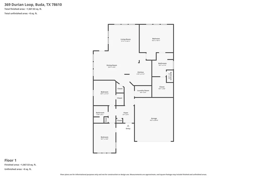 369 Durian Loop Buda TX 78610