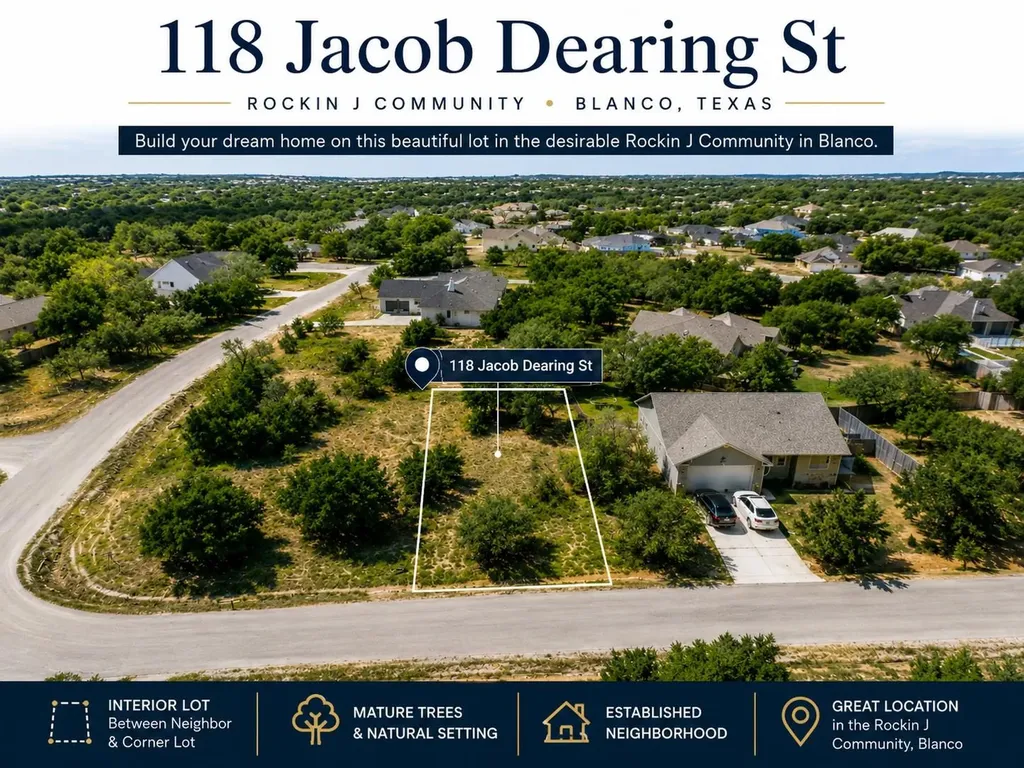 118 Jacob Dearing Street Blanco TX 78606