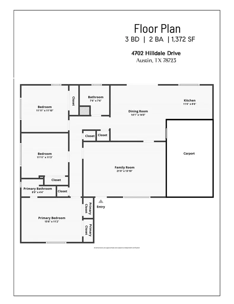 4702 Hilldale Drive Austin TX 78723