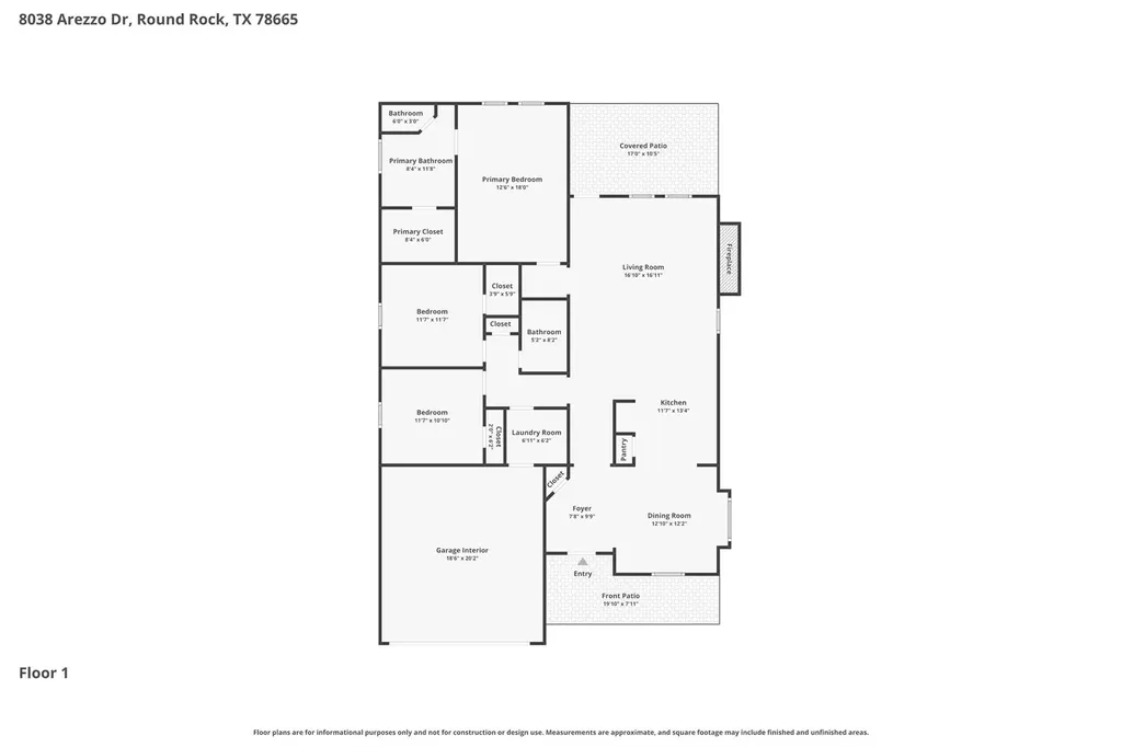 8038 Arezzo Drive Round Rock TX 78665