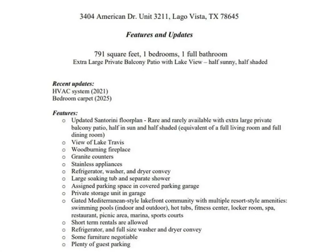 3404 American Drive Lago Vista TX 78645