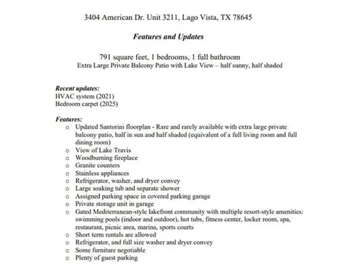 3404 American Drive Lago Vista TX 78645