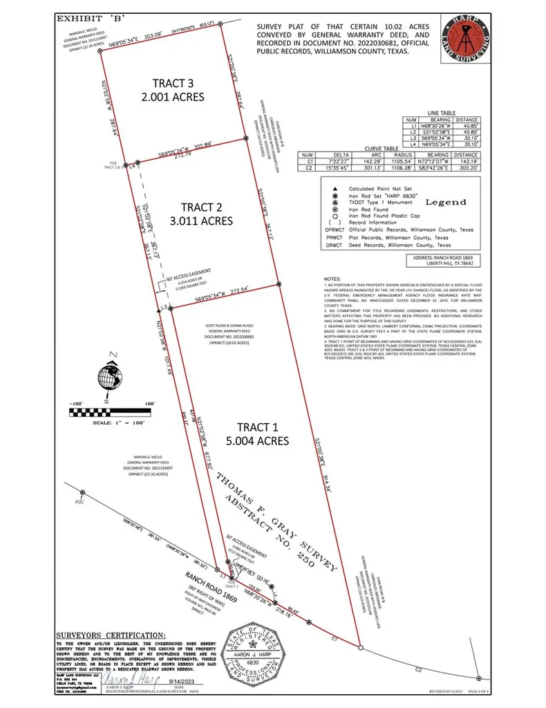 9050 Tract 3 Ranch Road 1869 Liberty Hill TX 78642