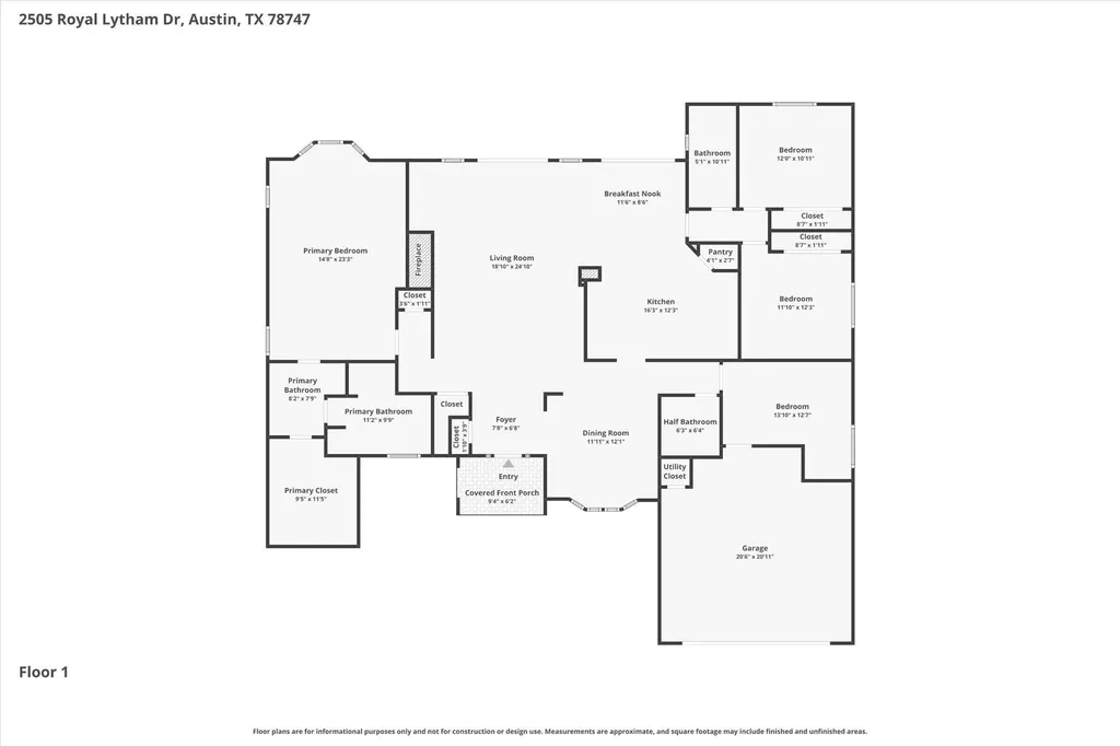 2505 Royal Lytham Drive Austin TX 78747