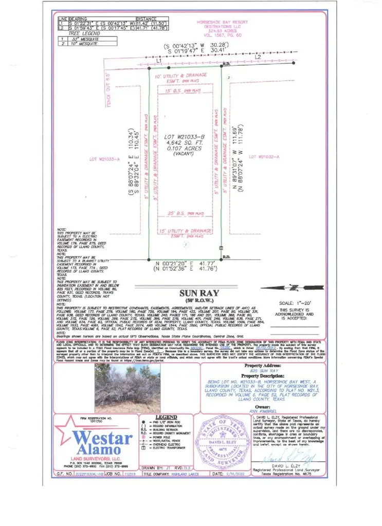 825 Sun Ray Horseshoe Bay TX 78657
