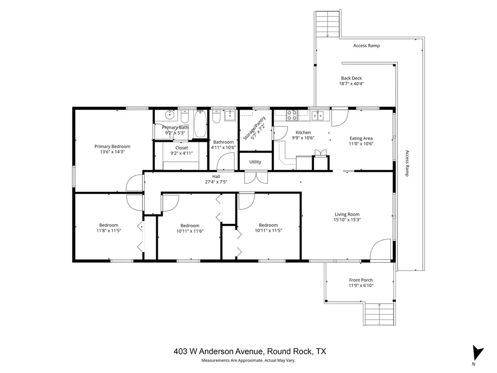 403 W Anderson Avenue Round Rock TX 78664