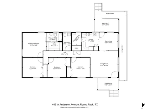 403 W Anderson Avenue Round Rock TX 78664