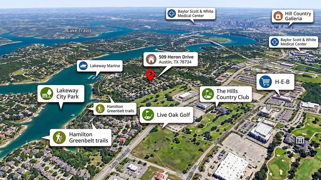 509 Heron Drive Austin TX 78734