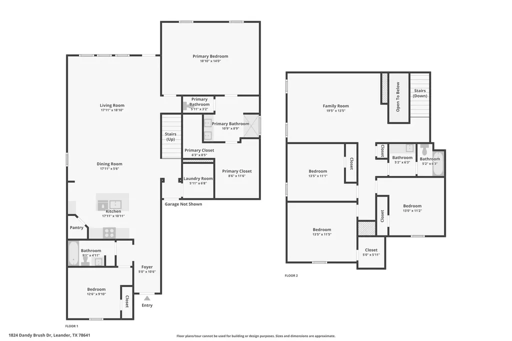 1824 Dandy Brush Drive Georgetown TX 78641