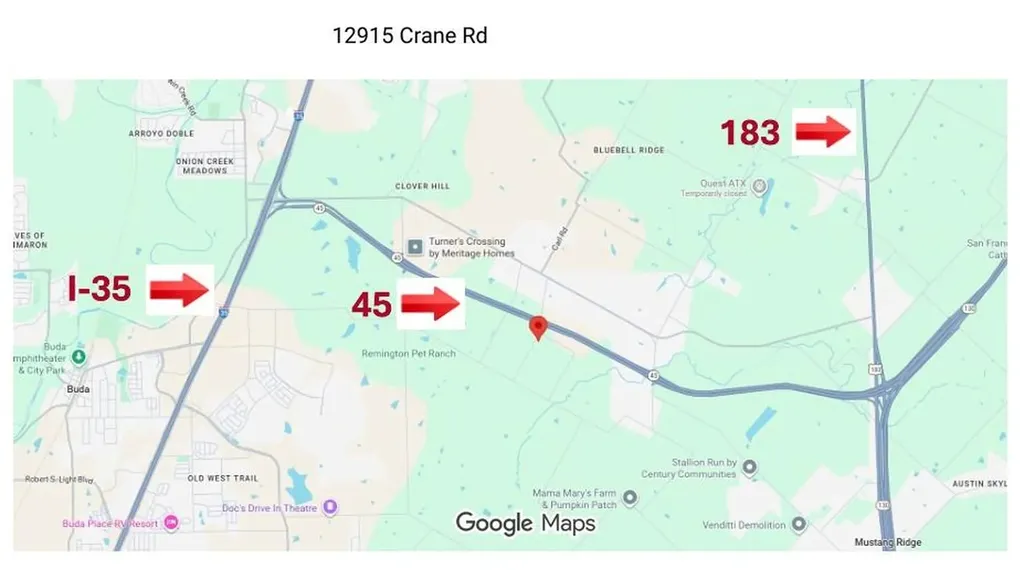 12915 Crane Road Buda TX 78610
