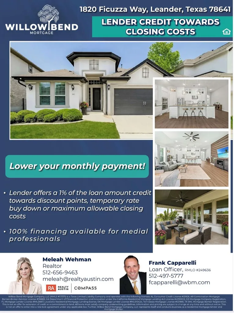 1820 Ficuzza Way Leander TX 78641