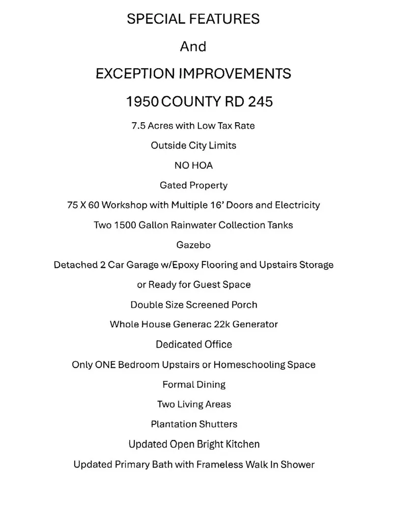 1950 County Road 245 Georgetown TX 78633