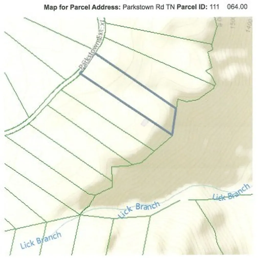 Lot 48 Parkstown Extension Road Wilder TN 38589