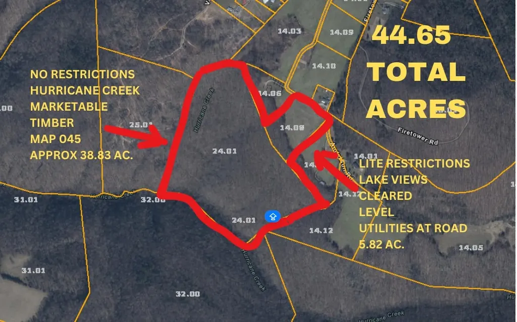 38.8 Ac. Anderson Road Byrdstown TN 37067