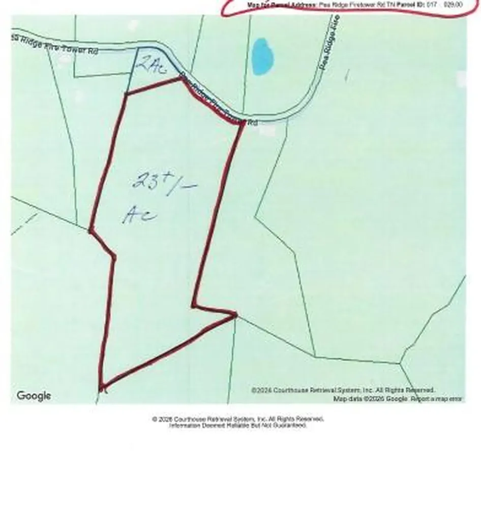 23+/-AC Pea Ridge Fire Tower Road Celina TN 38551