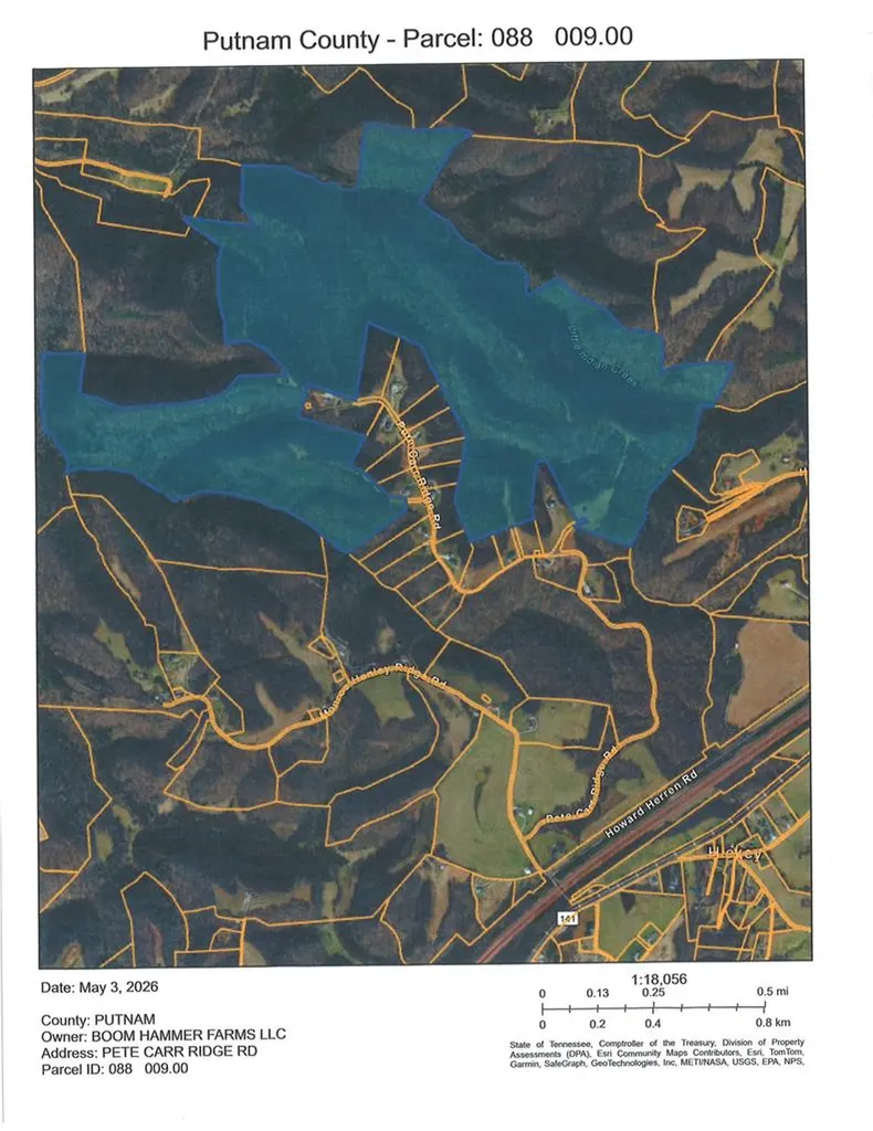 Lot 0 Lot 0 Pete Carr Ridge Road Silver Point TN 38582